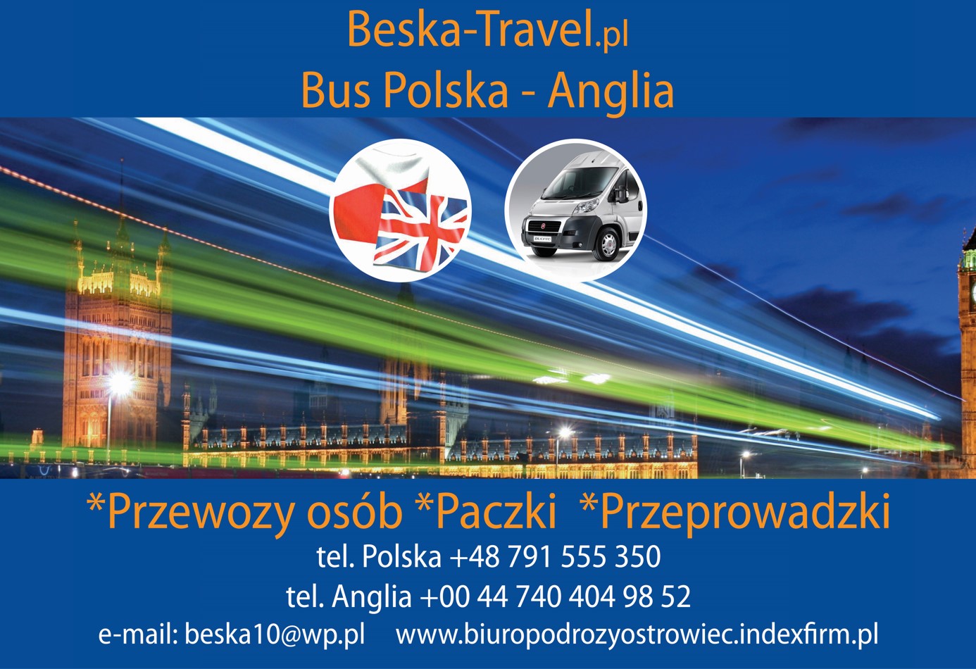 BESKA-TRAVEL - przeprowadzki OSTROWIEC ŚWIĘTOKRZYSKI przewóz osób OSTROWIEC ŚWIĘTOKRZYSKI